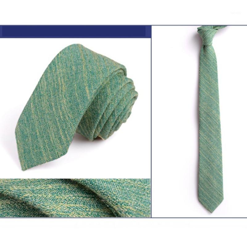 High Quality Solid Men's Ties 6cm European Style Casual Cotton Slim Narrow Solid Color Neckties Bridegroom Party Neckwear1
High Quality Solid Men's Ties 6cm European Style Casual Cotton Slim Narrow Solid Color Neckties Bridegroom Party Neckwear1