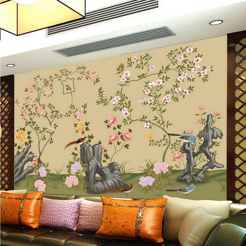Dropship Custom Mural Stereo 3D Hand Painted Flowers Birds Picture Mural TV Wall Background Wall Custom Lobby Wallpaper, As pic
Dropship Custom Mural Stereo 3D Hand Painted Flowers Birds Picture Mural TV Wall Background Wall Custom Lobby Wallpaper, As pic