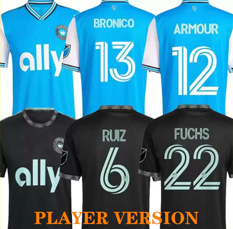 Newly Minted 2022 Charlotte FC Soccer Jersey Home away MLS 22 23 Ruiz Football Shirt Uniform ARMOUR BRANDT BRONICO ALCIVAR CORUJO FUCHS McGREE FANS PLAYER VERSION
Newly Minted 2022 Charlotte FC Soccer Jersey Home away MLS 22 23 Ruiz Football Shirt Uniform ARMOUR BRANDT BRONICO ALCIVAR CORUJO FUCHS McGREE FANS PLAYER VERSION