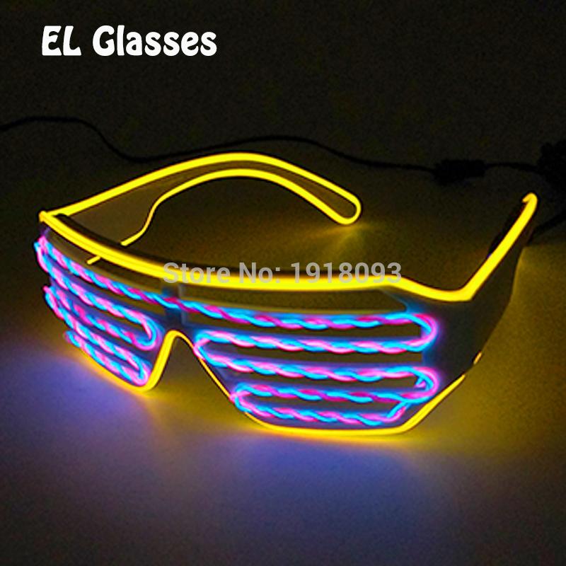 Party Decoration EL Wire Multicolor Shutter Glasses Colorful LED Light Up Luminous Holiday DIY Glow
Party Decoration EL Wire Multicolor Shutter Glasses Colorful LED Light Up Luminous Holiday DIY Glow
