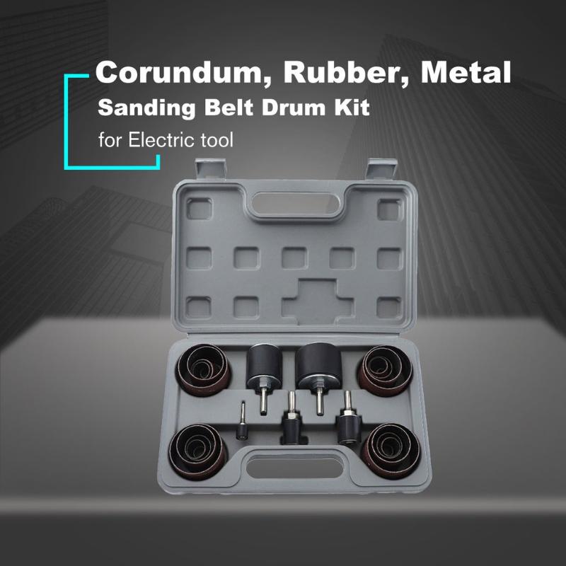 Sanding Belt Drum Kit 80 or 120 Grit Sandpaper Long/Short Sander With Spindle Sander Sleeves Rotary Tools for Woodworking
Sanding Belt Drum Kit 80 or 120 Grit Sandpaper Long/Short Sander With Spindle Sander Sleeves Rotary Tools for Woodworking