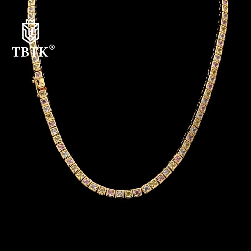 TBTK Copper Metal Paved Multicolor Crystal CZ Stone Luxury Jewelry for Man Heavy Punk Gold Iced Out Chain Necklace Unisex
TBTK Copper Metal Paved Multicolor Crystal CZ Stone Luxury Jewelry for Man Heavy Punk Gold Iced Out Chain Necklace Unisex