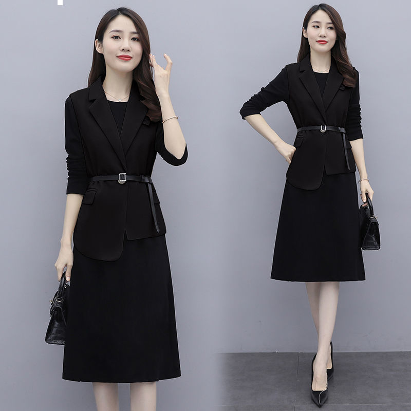 2021 New -5XL plus size feminino elegante de duas peas inverno colete e manga mdio vestidos longos 595J, Hei
2021 New -5XL plus size feminino elegante de duas peas inverno colete e manga mdio vestidos longos 595J, Hei