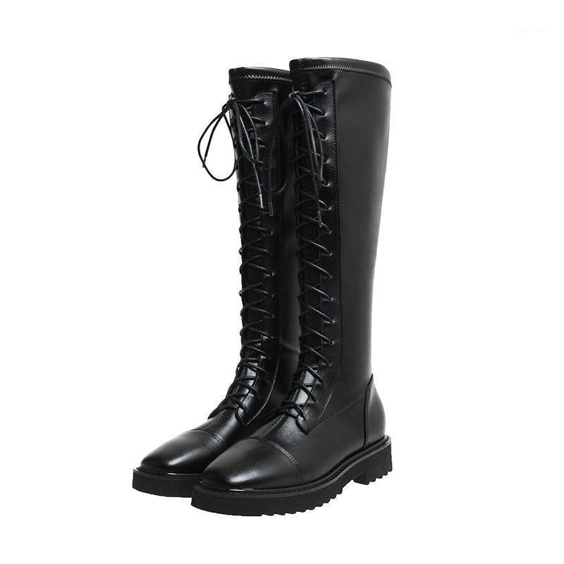 2020 New Women Cross Tied Knee High Boots Winter Newest Sexy Long Boots Night Club Shoes Woman Genuine Leather Warm Flock1, Black
2020 New Women Cross Tied Knee High Boots Winter Newest Sexy Long Boots Night Club Shoes Woman Genuine Leather Warm Flock1, Black