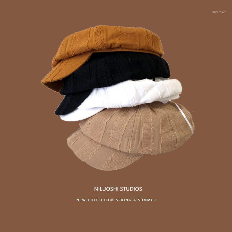 Frayed Edge Beret Female Thin Type for Spring and Autumn Octagonal Hat Retro Artistic Painter Cap Cricket-Cap Newsboy Hat1, White
Frayed Edge Beret Female Thin Type for Spring and Autumn Octagonal Hat Retro Artistic Painter Cap Cricket-Cap Newsboy Hat1, White