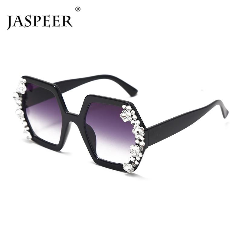 Sunglasses JASPEER Luxury Diamond Women Handmade UV400 Sun Glasses Brand Designer Vintage Sunglass Shades Fashion Eyewear
Sunglasses JASPEER Luxury Diamond Women Handmade UV400 Sun Glasses Brand Designer Vintage Sunglass Shades Fashion Eyewear