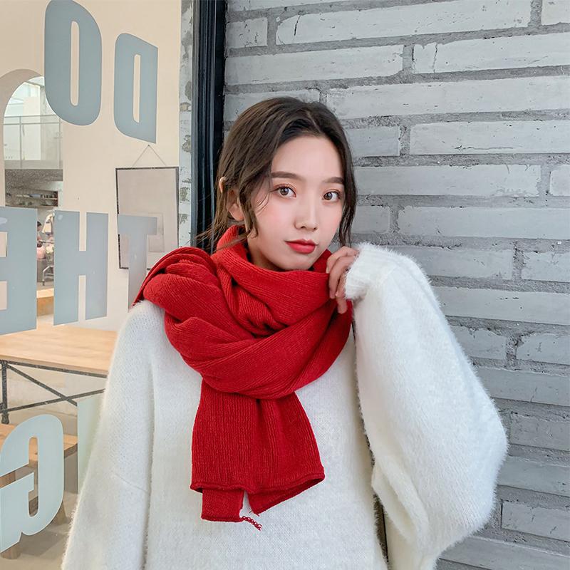 Unisex Fashion Classical Solid Color Soft Wrap Shawl Thick Long Winter Plain Warm Knitted Scarf
Unisex Fashion Classical Solid Color Soft Wrap Shawl Thick Long Winter Plain Warm Knitted Scarf