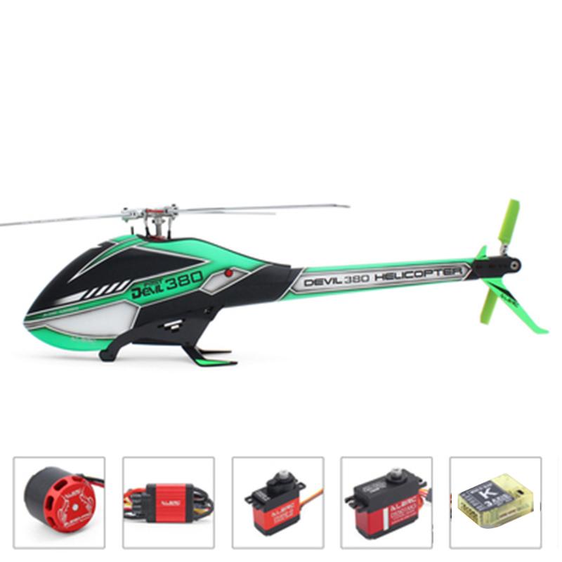 ALZRC - Devil 380 FAST FBL RC Helicopter Super Combo w/ DS452-S DS501MG Servo MINI K-BAR V2 3-Axle Gyro System 60A V4 ESC
ALZRC - Devil 380 FAST FBL RC Helicopter Super Combo w/ DS452-S DS501MG Servo MINI K-BAR V2 3-Axle Gyro System 60A V4 ESC