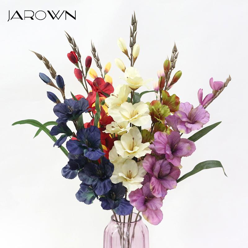 JAROWN Artificial Flowers Bouquet Orchid Silk Flower Decorative Artificial Palnts For Wedding Home Table Arrange Decor Accessory, White
JAROWN Artificial Flowers Bouquet Orchid Silk Flower Decorative Artificial Palnts For Wedding Home Table Arrange Decor Accessory, White