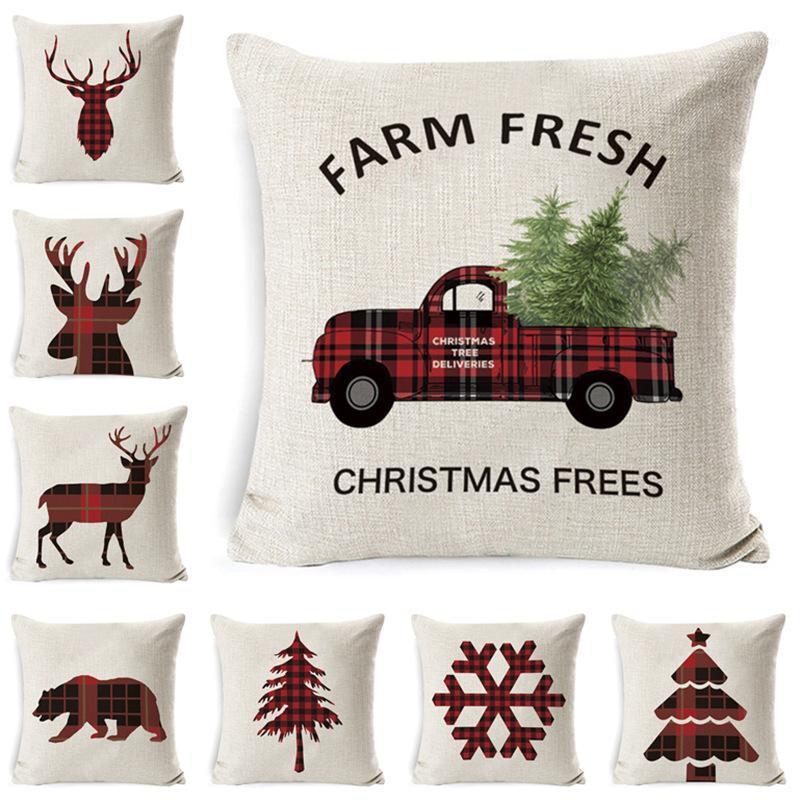 1Piece 18" Christmas Xmas Cushion Cover Pillow Case Cotton Linen Pillowcase Home Sofa Throw Car Decor New1, 10
1Piece 18" Christmas Xmas Cushion Cover Pillow Case Cotton Linen Pillowcase Home Sofa Throw Car Decor New1, 10