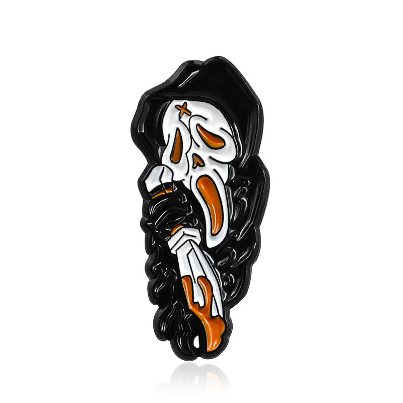 New Horror ghosts cry and scream brooches skulls in black and white clothes scaring brooches Halloween gift, As picture
New Horror ghosts cry and scream brooches skulls in black and white clothes scaring brooches Halloween gift, As picture
