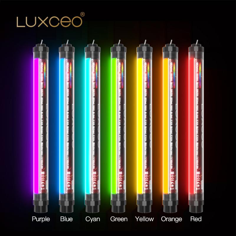 LUXCEO bi color Waterproof Light Stick Handheld RGB LED Video Light Colorful 8 Emitting Colors Lighting Remote Control
LUXCEO bi color Waterproof Light Stick Handheld RGB LED Video Light Colorful 8 Emitting Colors Lighting Remote Control