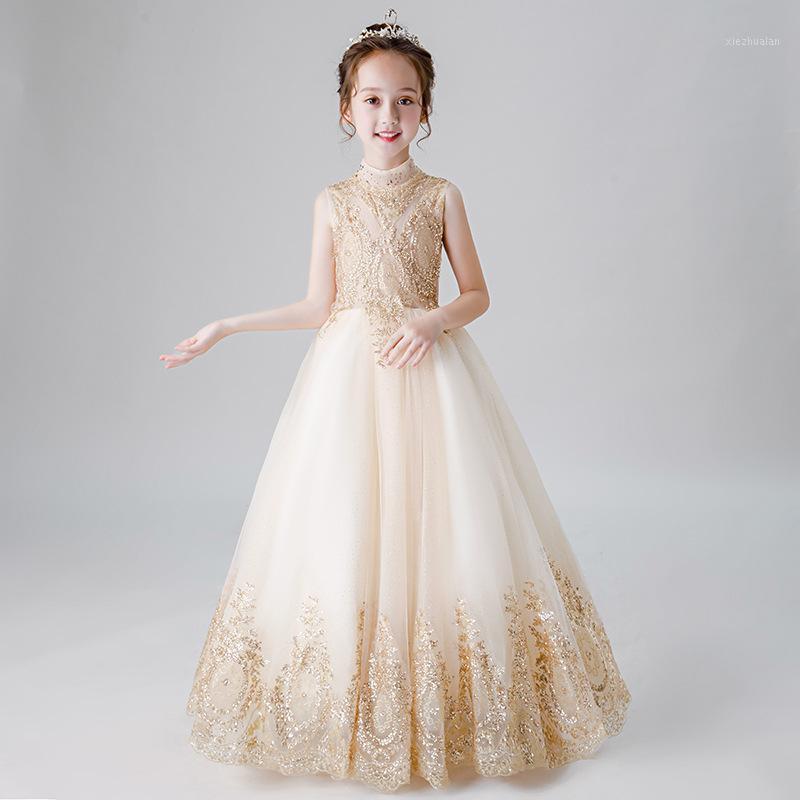 2020 High Quality Children Party Dress Girls First Communion Dresses Flower Girl Dress for Party Dresses Child Baby Costume1, Gold
2020 High Quality Children Party Dress Girls First Communion Dresses Flower Girl Dress for Party Dresses Child Baby Costume1, Gold