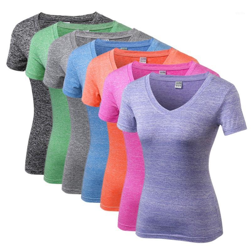 New Summer Women Sports T-shirt Tee Tops Quick-drying Hygroscopic Short Sleeve T-shirt For Yoga Running1, Black
New Summer Women Sports T-shirt Tee Tops Quick-drying Hygroscopic Short Sleeve T-shirt For Yoga Running1, Black