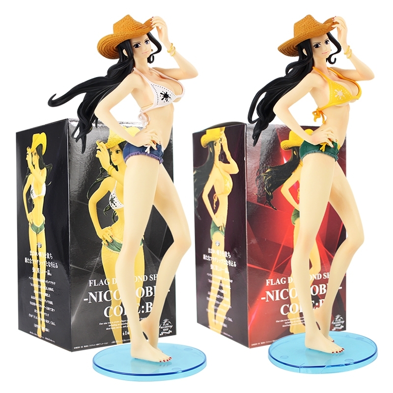 24cm 2 Style One Piece CODE B flag diamond ship Nico Robin Glamours Bikini sexy action figure model toy Y200421, Style b opp bag
24cm 2 Style One Piece CODE B flag diamond ship Nico Robin Glamours Bikini sexy action figure model toy Y200421, Style b opp bag