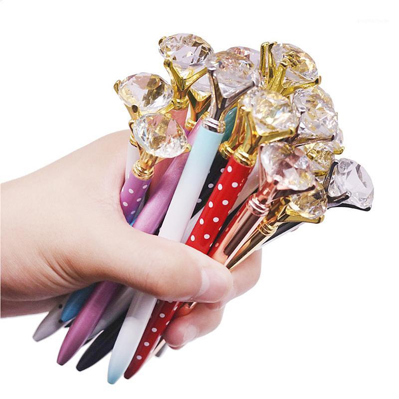 100 Pcs 14CM Long Diamond Wafer Ballpoint Pen 0.7mm Blue Writing Pen Student School Gift Ball Like Beauty Metal Crystal1, Black silver 100 pcs
100 Pcs 14CM Long Diamond Wafer Ballpoint Pen 0.7mm Blue Writing Pen Student School Gift Ball Like Beauty Metal Crystal1, Black silver 100 pcs