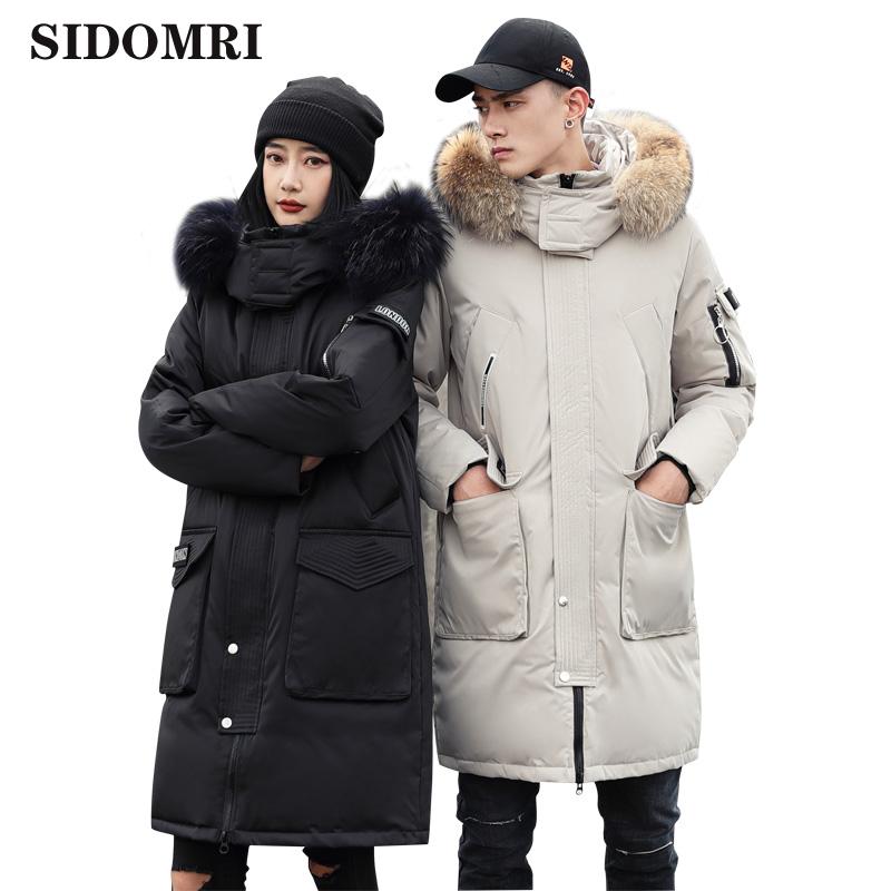 Down jacket for men' mid - length hooded and large - collar couples down jacket for cool fashion warm coat, White
Down jacket for men' mid - length hooded and large - collar couples down jacket for cool fashion warm coat, White