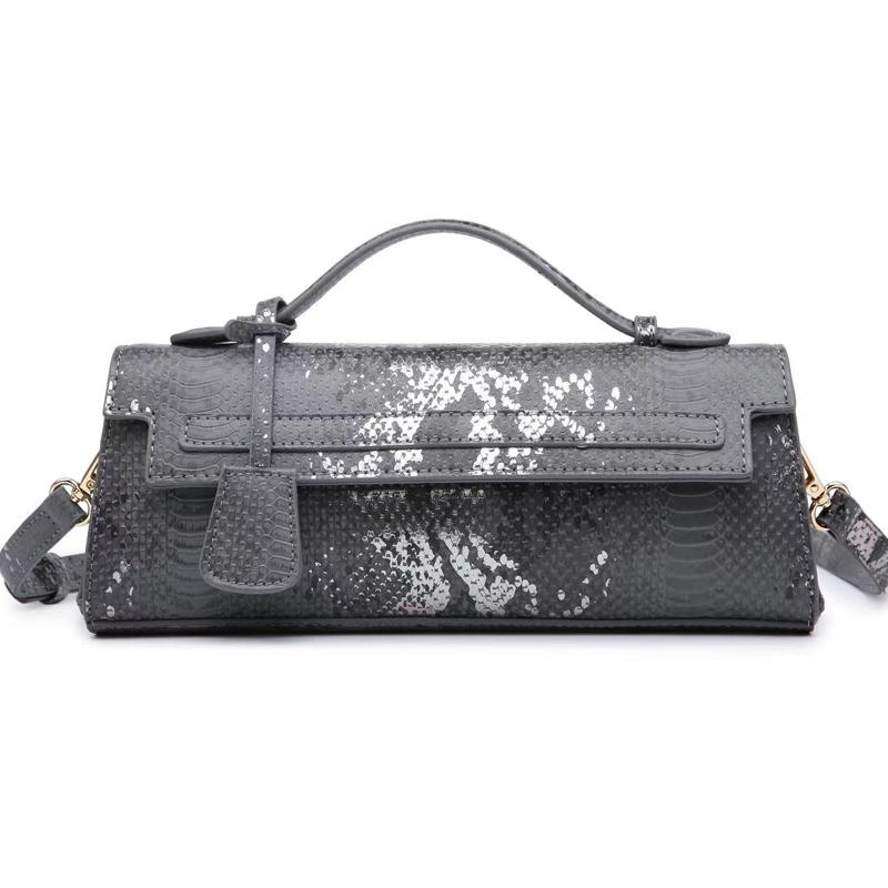 Gray Shiny Tote Bag Fashion Women PU Snake Bag Python Pattern Leather Shoulder Bags Hot Ins Purse Handbag, O-brown
Gray Shiny Tote Bag Fashion Women PU Snake Bag Python Pattern Leather Shoulder Bags Hot Ins Purse Handbag, O-brown