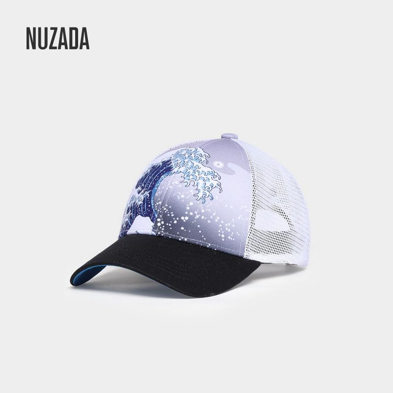 Summer Unisex Hip Hop Embroidery Men Baseball Cap Women Mesh Rebound Cap Men's Truck Driver Peaked Hair Bonnet for Sleeping, The waves
Summer Unisex Hip Hop Embroidery Men Baseball Cap Women Mesh Rebound Cap Men's Truck Driver Peaked Hair Bonnet for Sleeping, The waves