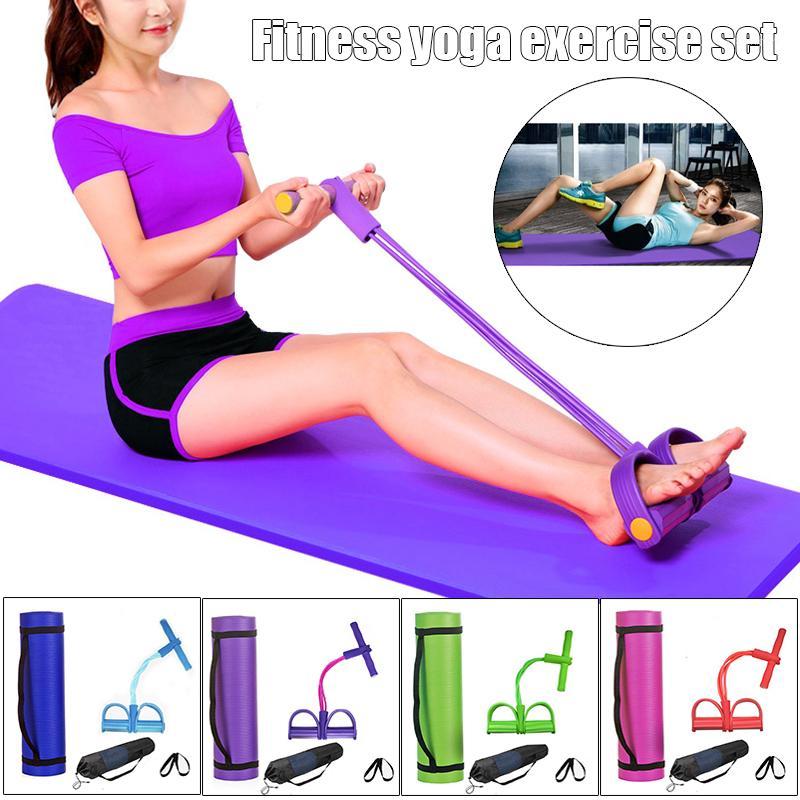 Yoga Pad Mat Resistance Rope Puller Set For Fitness Exercise Body Training Sports Gym Equipment Fitness Equipment In Stock1 
Yoga Pad Mat Resistance Rope Puller Set For Fitness Exercise Body Training Sports Gym Equipment Fitness Equipment In Stock1