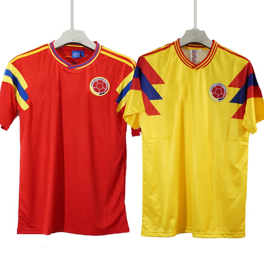 Free shipping 90s colombia home away escobar valderrama vintage soccer jersey, Home red
Free shipping 90s colombia home away escobar valderrama vintage soccer jersey, Home red