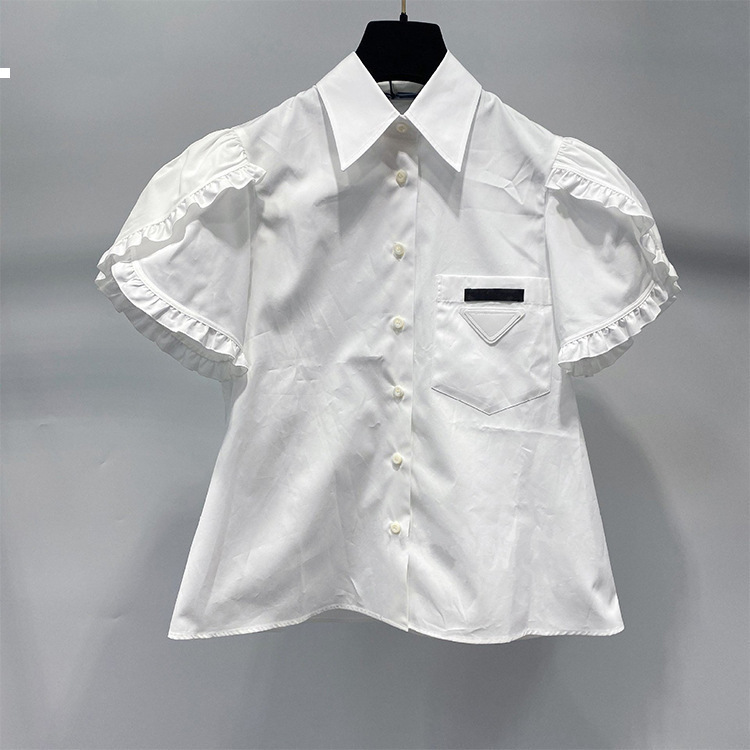 New White 2021 Short Shirt Spring Woman Summer Luxury Designer Clothes Streetwear 3x77 RU5M
New White 2021 Short Shirt Spring Woman Summer Luxury Designer Clothes Streetwear 3x77 RU5M