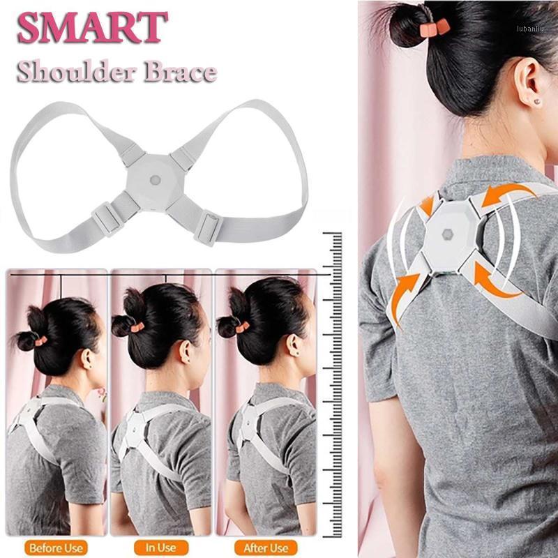 Unisex Adjustable Smart Back Posture Corrector Back Intelligent Brace Support Belt Shoulder Training Belt Correction Spine1, White
Unisex Adjustable Smart Back Posture Corrector Back Intelligent Brace Support Belt Shoulder Training Belt Correction Spine1, White