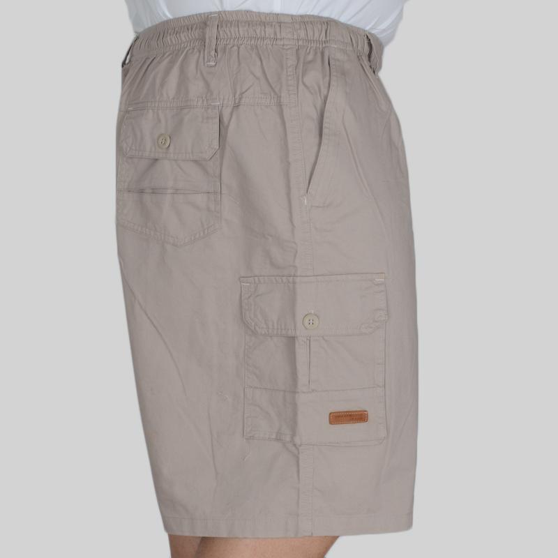 Men's Shorts Summer Plus Size Cotton High Waist Fat Pants Pockets With Zipper Beach 9XL 10XL 11XL 12XL