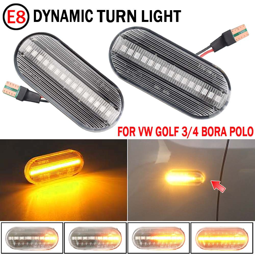 For Volkswagen For VW Bora Golf 3 4 Passat 3BG Polo SEAT Ibiza Leon Skoda Blinker Light Car Dynamic Side Marker Signal Light
For Volkswagen For VW Bora Golf 3 4 Passat 3BG Polo SEAT Ibiza Leon Skoda Blinker Light Car Dynamic Side Marker Signal Light