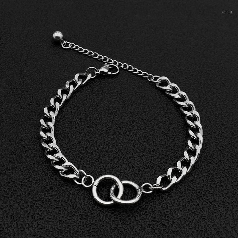 7mm Men's Circle Bracelets Silver Color Stainless Steel Curb Cuban Link Chain Bracelets for Men Women Wholesale Jewelry Gift1
7mm Men's Circle Bracelets Silver Color Stainless Steel Curb Cuban Link Chain Bracelets for Men Women Wholesale Jewelry Gift1