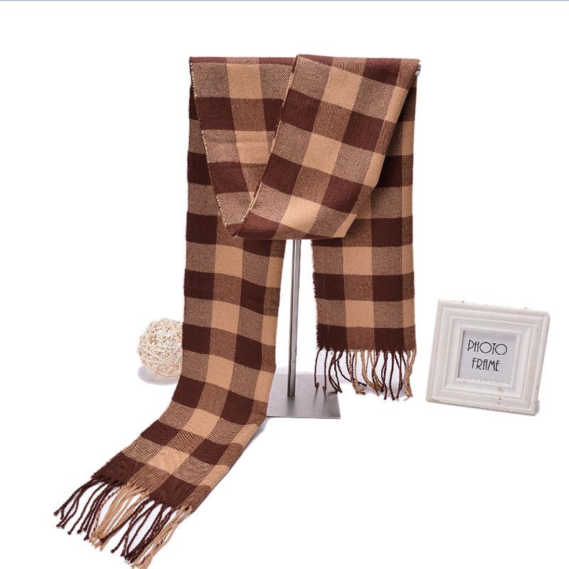 Scarves Fashionable Men's Lightweight Outdoor Shawl Imitation Cashmere British Plaid Scarf Europe And America Autumn Winter Warm Bib, Blue;gray
Scarves Fashionable Men's Lightweight Outdoor Shawl Imitation Cashmere British Plaid Scarf Europe And America Autumn Winter Warm Bib, Blue;gray