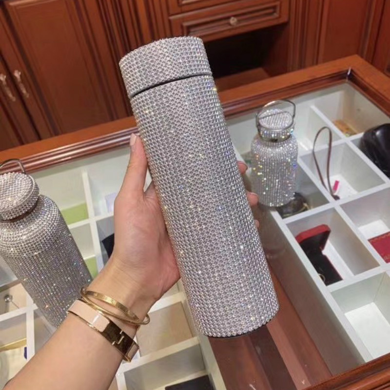 500ml Creative Diamond Thermos Bottle Water Bottle Stainless Steel Smart Temperature Display Vacuum Flask Mug Gift for Men Women
500ml Creative Diamond Thermos Bottle Water Bottle Stainless Steel Smart Temperature Display Vacuum Flask Mug Gift for Men Women