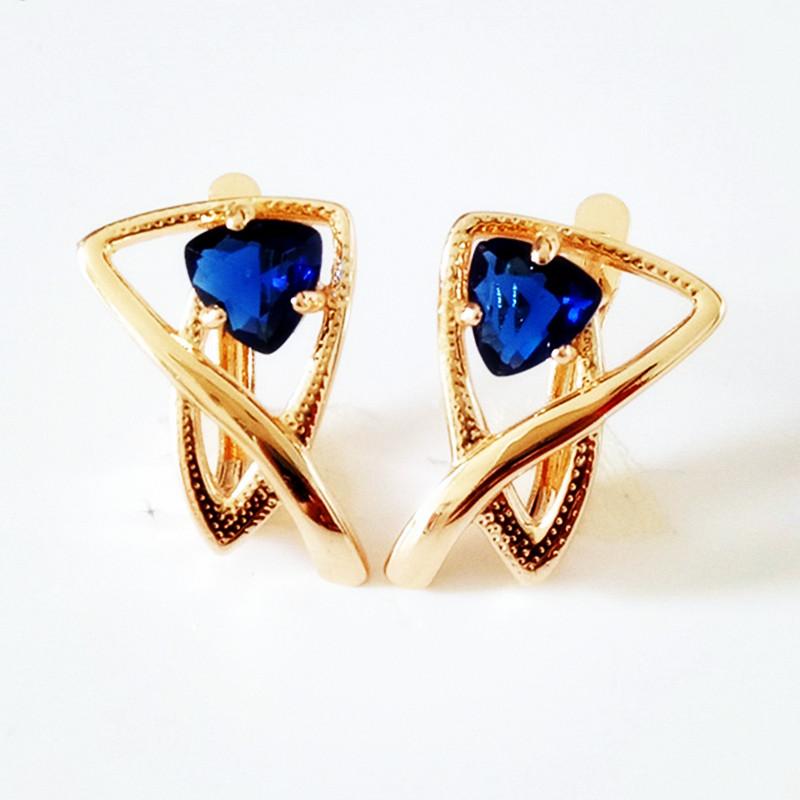 High Quality Fashion Earrings 585 Rose Gold Color Jewelry Heart Shaped Design Cubic Zircon Women Drop Earrings
High Quality Fashion Earrings 585 Rose Gold Color Jewelry Heart Shaped Design Cubic Zircon Women Drop Earrings