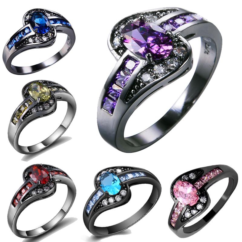AMORUI Vintage Gold Black Color Royal Blue Green CZ Wedding Rings for Women/Men Jewelry Birthstone Engagement Ring Bijoux Gift
AMORUI Vintage Gold Black Color Royal Blue Green CZ Wedding Rings for Women/Men Jewelry Birthstone Engagement Ring Bijoux Gift