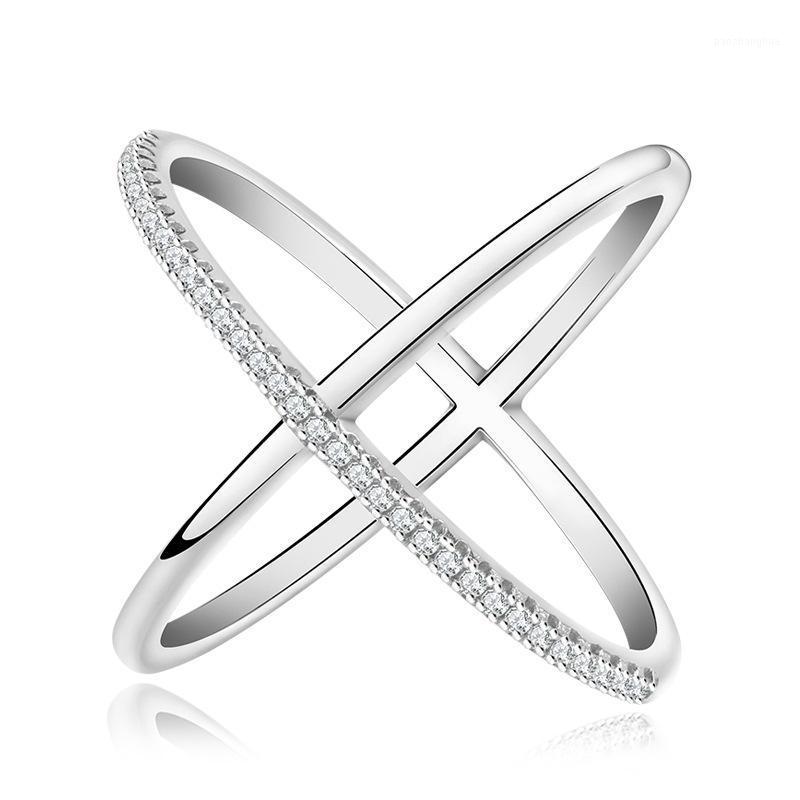 Wedding Rings 2022 Arrival Simplicity Letter X-type Inlaid Zircon Ladies Ring Fashion Engagement Party Joker Costume Jewelry Gift, Slivery;golden
Wedding Rings 2022 Arrival Simplicity Letter X-type Inlaid Zircon Ladies Ring Fashion Engagement Party Joker Costume Jewelry Gift, Slivery;golden