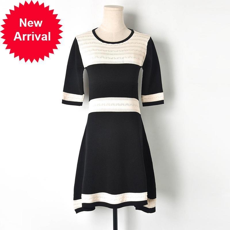 Female 2021 New Elegant Black-white Autumn Couture Sexy Hollow Sleeves Knit a Midwaistline Midi Dress Party Clothes 9GLL, Blue
Female 2021 New Elegant Black-white Autumn Couture Sexy Hollow Sleeves Knit a Midwaistline Midi Dress Party Clothes 9GLL, Blue