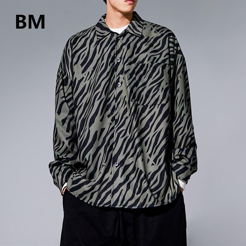 2020 Leopard Print Shirts Men Clothing Hip Hop Streetwear Korean Style Clothes Kpop Fashion Long Sleeve Shirt Street Dance Tops, Green
2020 Leopard Print Shirts Men Clothing Hip Hop Streetwear Korean Style Clothes Kpop Fashion Long Sleeve Shirt Street Dance Tops, Green