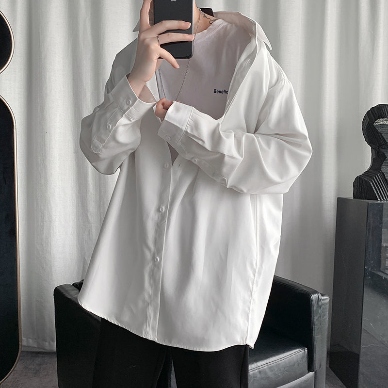 2021 Men's Solid Color Shirts Autumn New Harajuku Men Casual Long Sleeve Shirt Tops Streetwear Man Oversized Blouse A74q, Yellow
2021 Men's Solid Color Shirts Autumn New Harajuku Men Casual Long Sleeve Shirt Tops Streetwear Man Oversized Blouse A74q, Yellow
