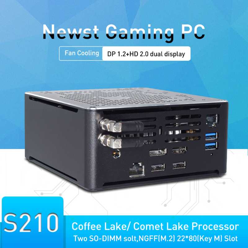 High Quality 10th Gaming PC Intel Core i9 10880H 2*DDR4 MAX 64GB Windows10pro m.2PCIE Desktop Mini PC Linux with WiFi
High Quality 10th Gaming PC Intel Core i9 10880H 2*DDR4 MAX 64GB Windows10pro m.2PCIE Desktop Mini PC Linux with WiFi