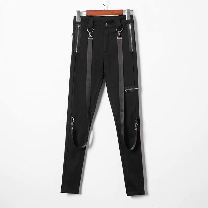 2021 New Women's cotton pants full length streetwear beautiful black fashions high elastic thin casual waistband KANT
2021 New Women's cotton pants full length streetwear beautiful black fashions high elastic thin casual waistband KANT