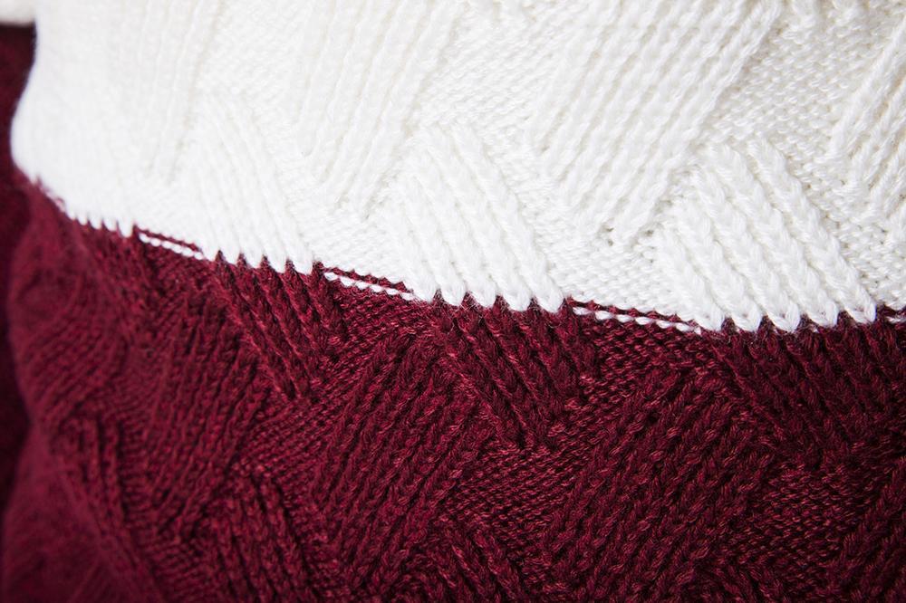 Sweater Men'S Casual Color Casual Male Sweater Clothing 201221