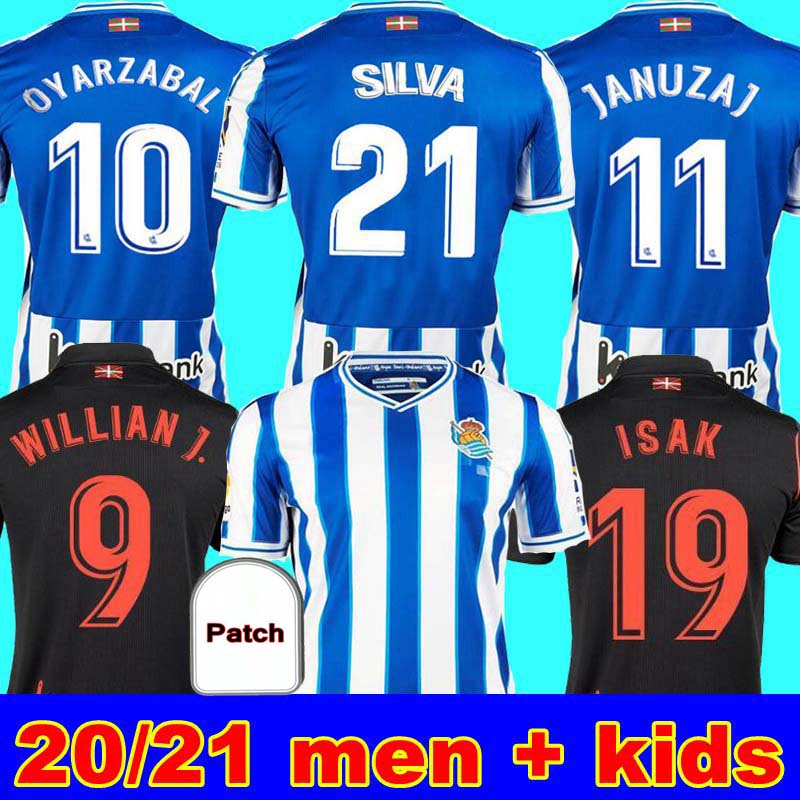 Real Sociedad SILVA 21 2020 2021 OYARZABAL X PRIETO AGIRRETXE Soccer Jersey GRANERO ODEGAARD JUANMI 20 21 camiseta de futbol Football Shirt, 20/21 away kids size16-28
Real Sociedad SILVA 21 2020 2021 OYARZABAL X PRIETO AGIRRETXE Soccer Jersey GRANERO ODEGAARD JUANMI 20 21 camiseta de futbol Football Shirt, 20/21 away kids size16-28