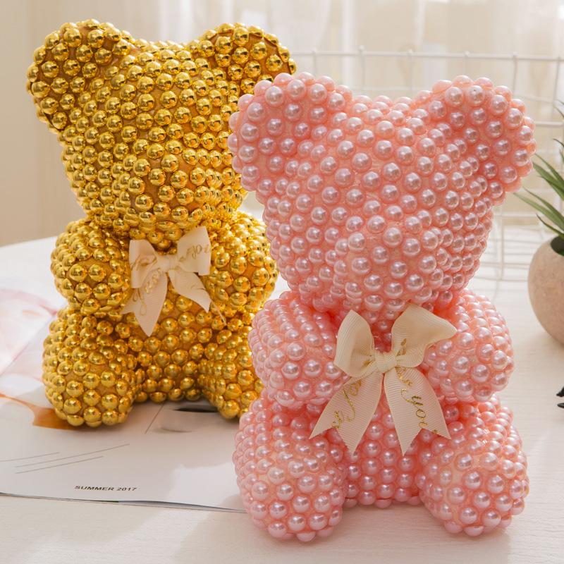 Cartoon Pearl Bear Valentine's Day Gift Gift Christmas Holiday Birthday New Year Rose Bear
Cartoon Pearl Bear Valentine's Day Gift Gift Christmas Holiday Birthday New Year Rose Bear