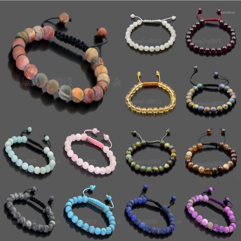 5PCS/Lot Wholesale 6mm Natural Men Women Gems Stones Braided Macrame Diy Jewelry Beads Bracelet Adjust Handmade1
5PCS/Lot Wholesale 6mm Natural Men Women Gems Stones Braided Macrame Diy Jewelry Beads Bracelet Adjust Handmade1