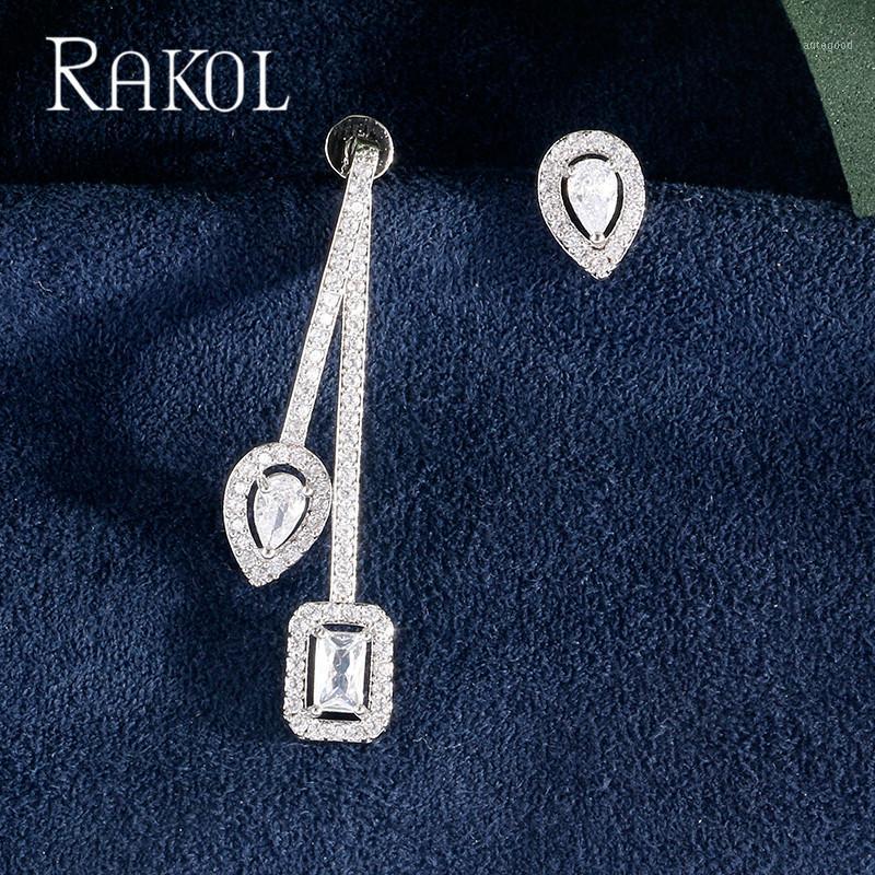 Stud RAKOL Design Exquisite Flower Earrings For Women Wedding Party Luxury CZ Stone Female Brincos Christmas Gifts RKEP24771
Stud RAKOL Design Exquisite Flower Earrings For Women Wedding Party Luxury CZ Stone Female Brincos Christmas Gifts RKEP24771
