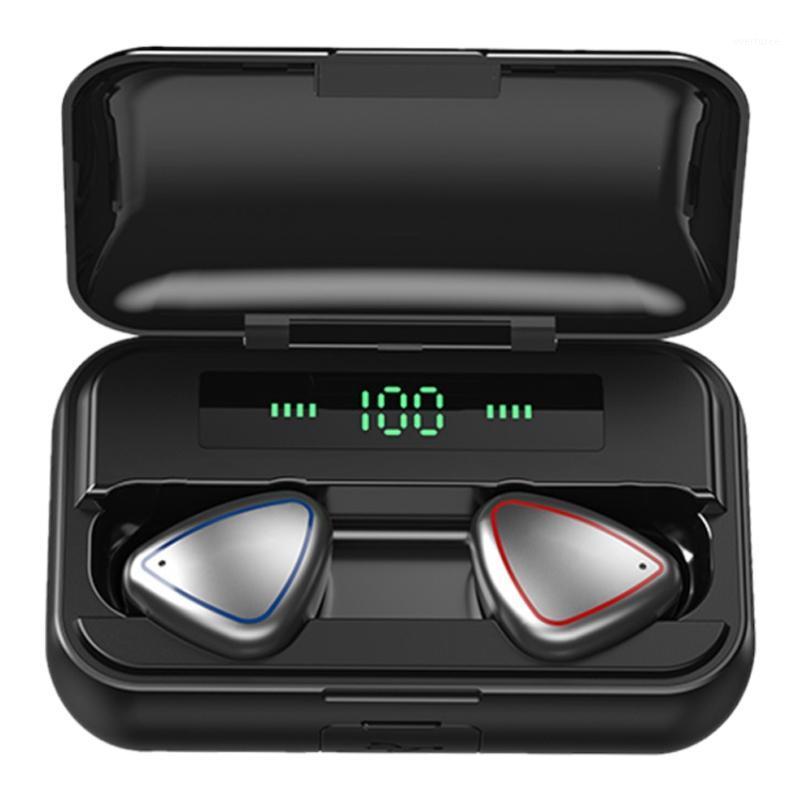 NEW-T68 TWS Bluetooth Headset Wireless 5.0 Sports Digital Display Headset Ix7 Waterproof Smart Contact1, Black
NEW-T68 TWS Bluetooth Headset Wireless 5.0 Sports Digital Display Headset Ix7 Waterproof Smart Contact1, Black