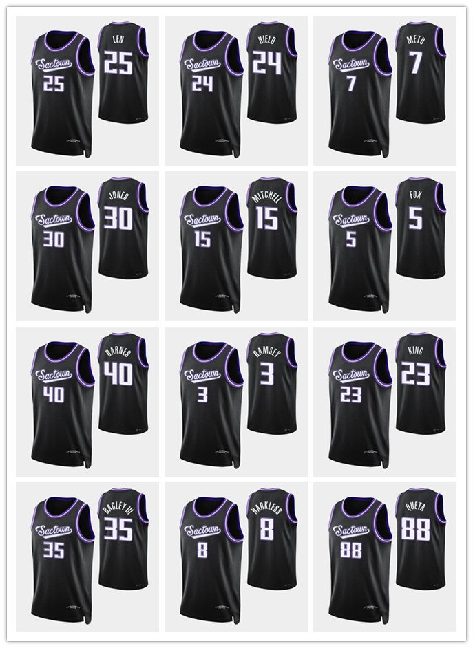 SacramentoKingsMEN Tyrese Haliburton Davion Mitchell Buddy Hield De'Aaron Fox 75th Anniversary City Black basketball Jersey, 14
SacramentoKingsMEN Tyrese Haliburton Davion Mitchell Buddy Hield De'Aaron Fox 75th Anniversary City Black basketball Jersey, 14