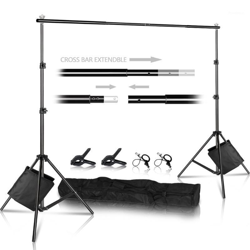 2X3M Photo Backdround Stand, Adjustable Background Support System Kit For Photo Studio Photography backdrops, With Carry Bag1
2X3M Photo Backdround Stand, Adjustable Background Support System Kit For Photo Studio Photography backdrops, With Carry Bag1
