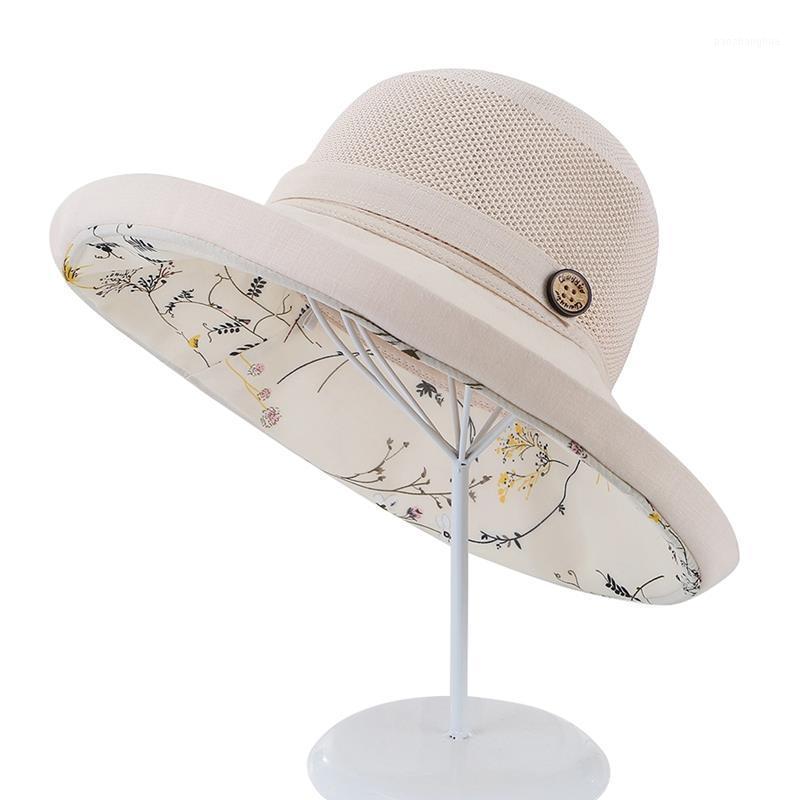 Fashion Summer Hat Wide Brim Double Layer Breathable Roll Up Bucket For Lady Sun Hats, Blue;gray
Fashion Summer Hat Wide Brim Double Layer Breathable Roll Up Bucket For Lady Sun Hats, Blue;gray