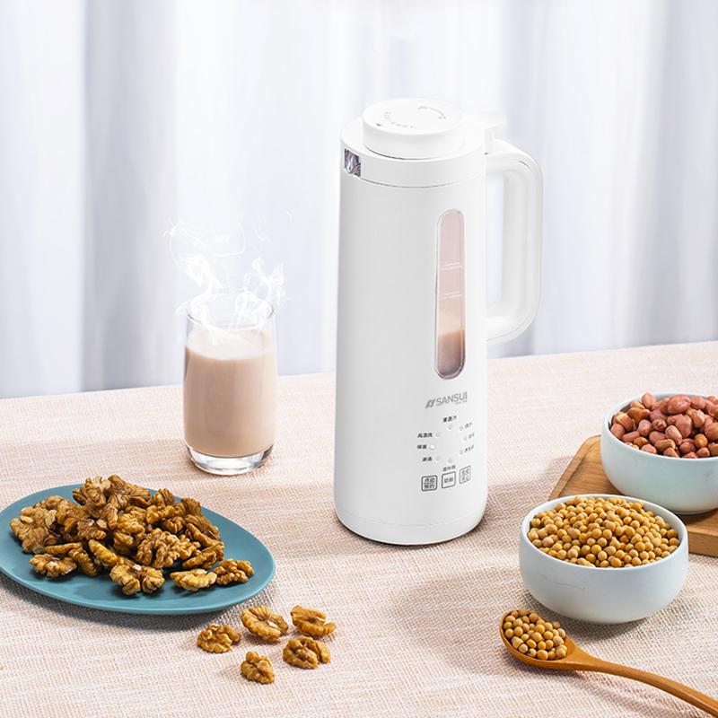 220V Mini Soybean Milk Machine Cytoderm Breaking Maker Multi-Function Cooking Machine Free filtering Automatic Heating Soy milk 
220V Mini Soybean Milk Machine Cytoderm Breaking Maker Multi-Function Cooking Machine Free filtering Automatic Heating Soy milk